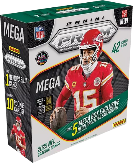 Trading Cards | Panini | 2025 Prizm Football NFL | Mega Box