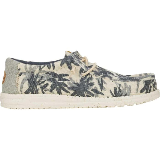 Hey Dudes Wally Palm Jute | Egret/Cloud Blue