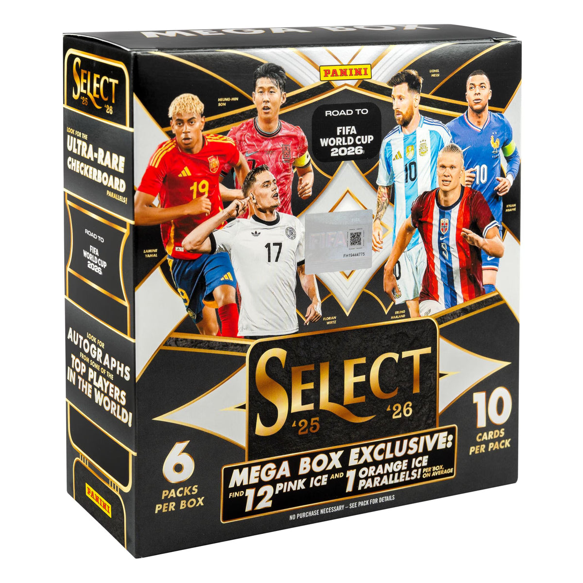 Trading Cards | Panini | 2025-2026 Select Road to FIFA World Cup | All Box Sizes