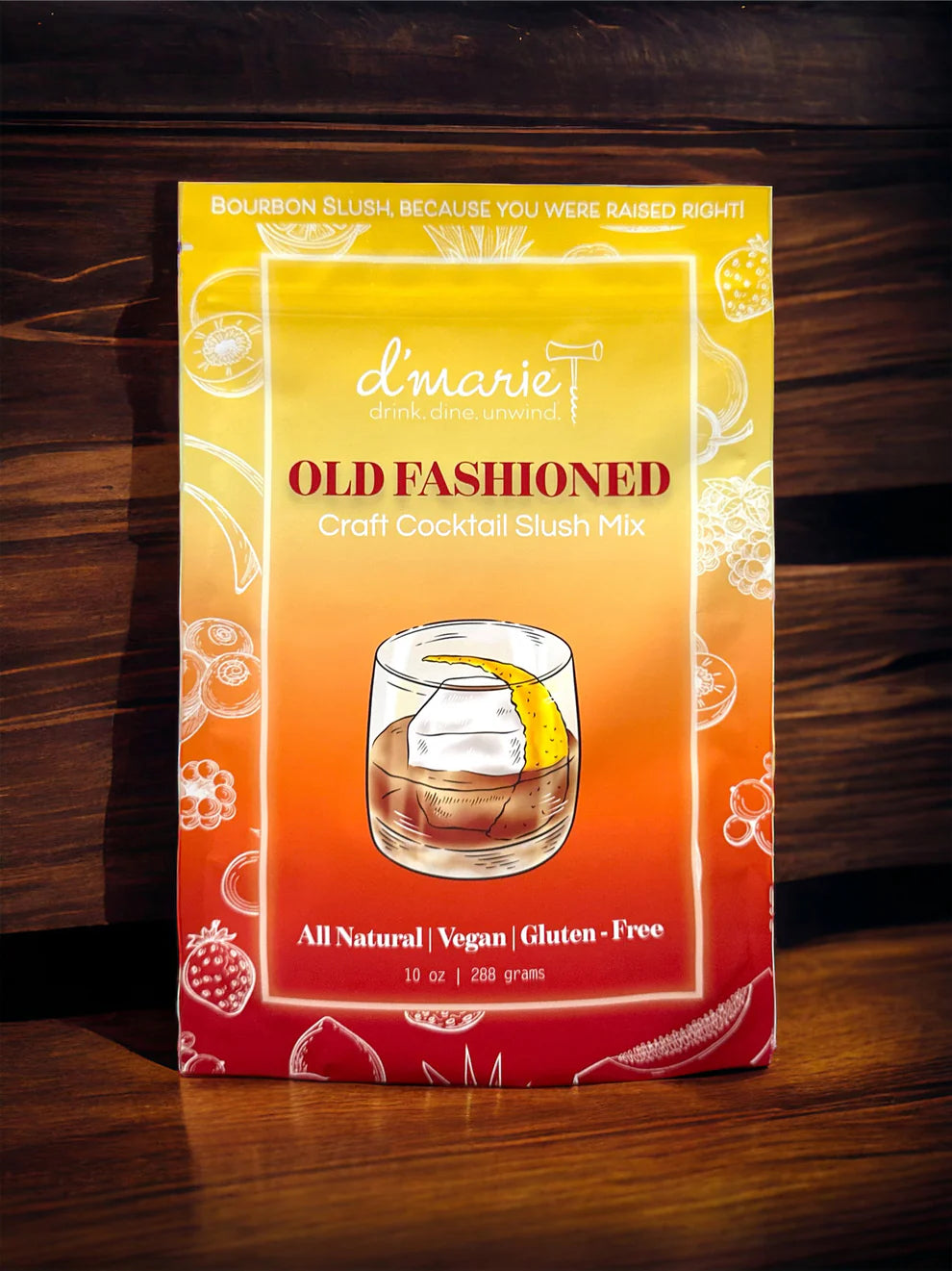 d'marie Craft Cocktail Slush Mix | Old Fashioned