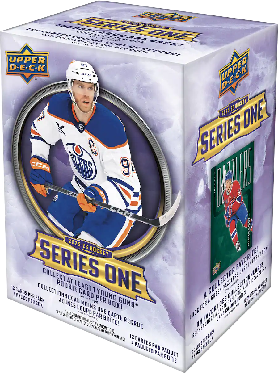 Trading Cards | Upper Deck | 2025-2026 Series One Hockey | Blaster Box