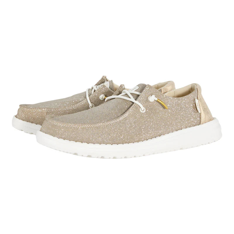 Hey Dudes Wendy Metallic Sparkle | Gold