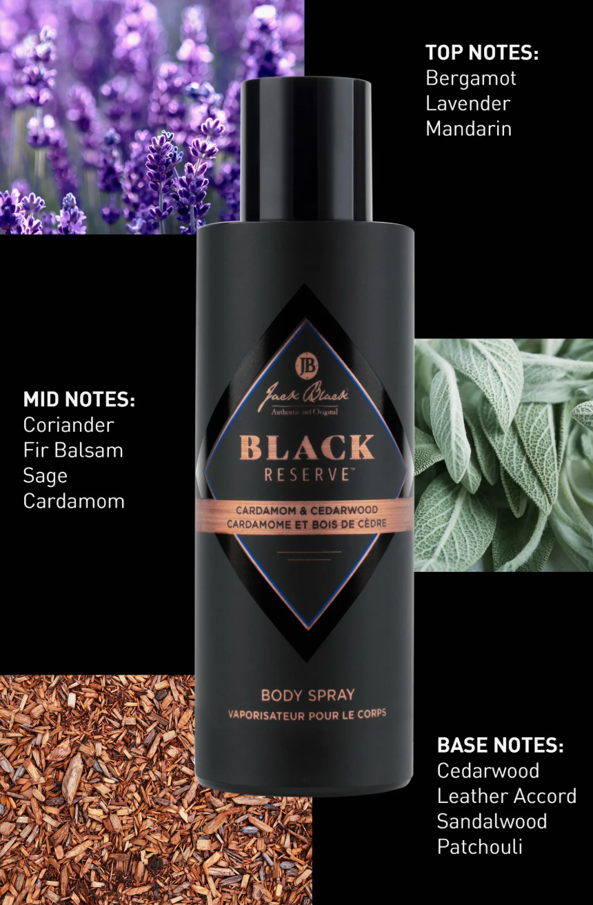 Jack Black | Black Reserve™ Body Spray | 100mL