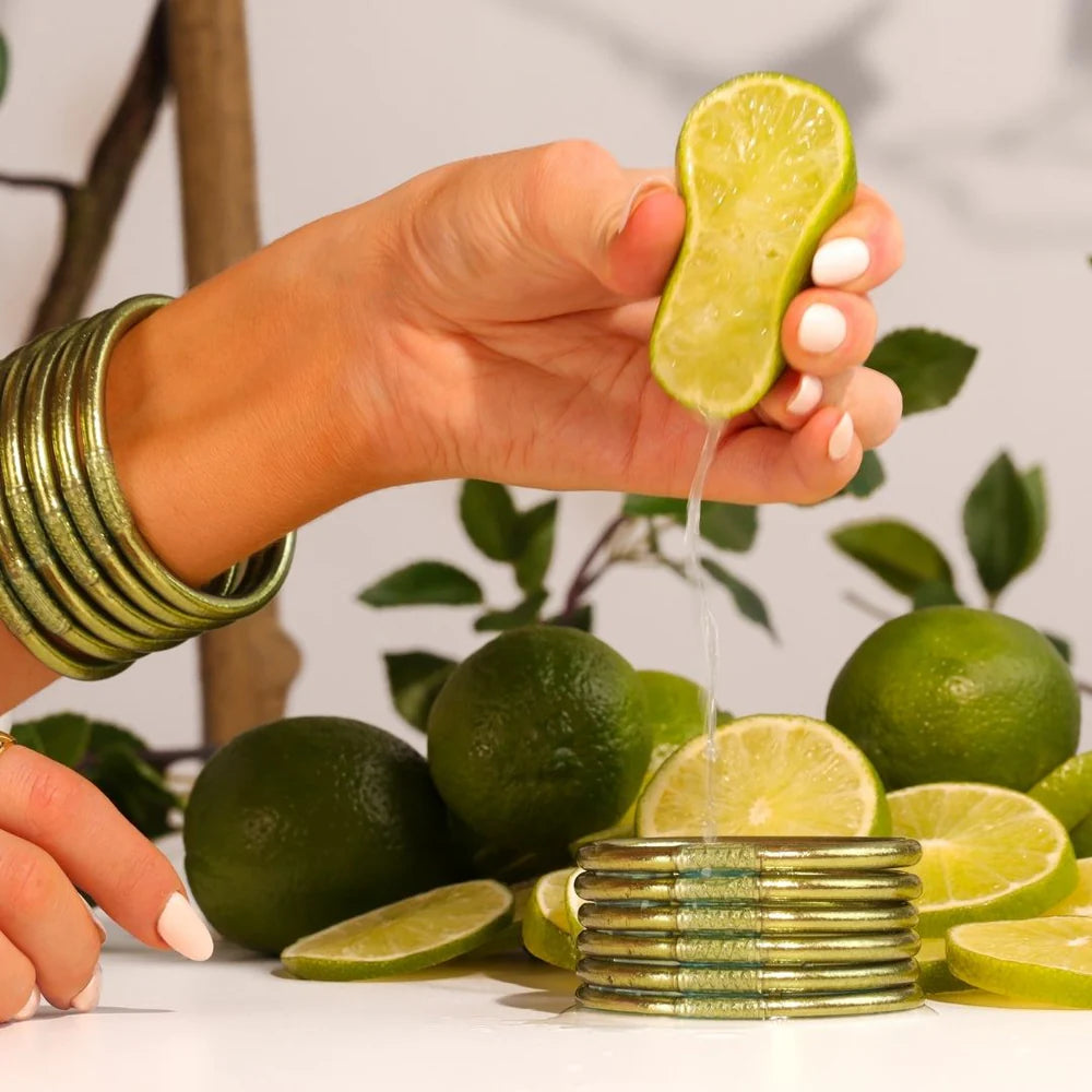 BuDhaGirl | Set of 6 All Weather Bangles | Limon