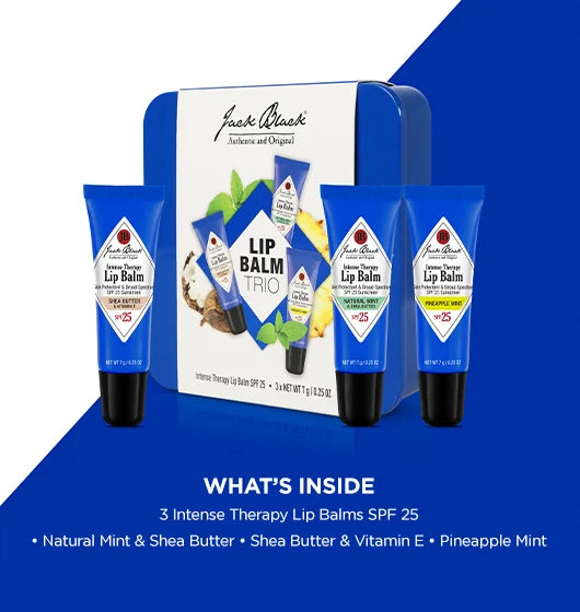 Jack Black | Lip Balm Trio | Set
