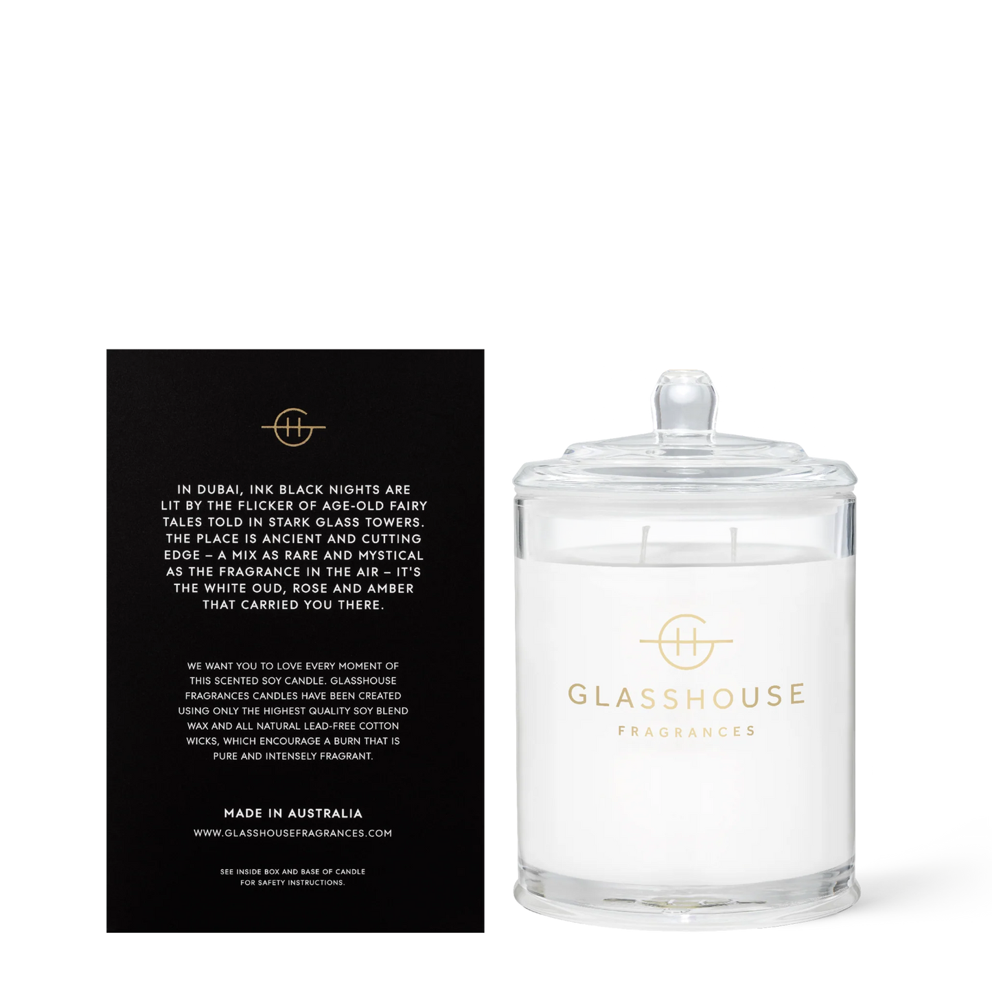 Glasshouse Fragrances Arabian Nights Candle