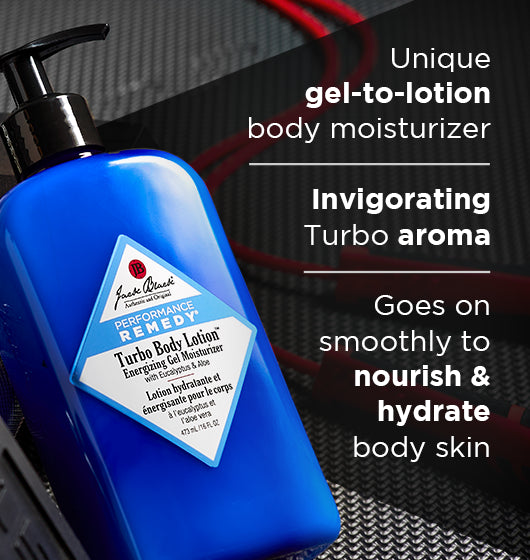 Jack Black | Turbo Body Lotion™ Energizing Gel Moisturizer | All Sizes