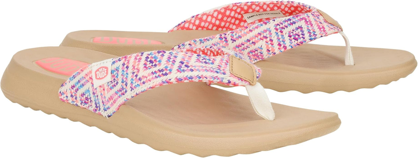 Hey Dudes Christi Flip Surf Baja | Blue/Pink/Multi