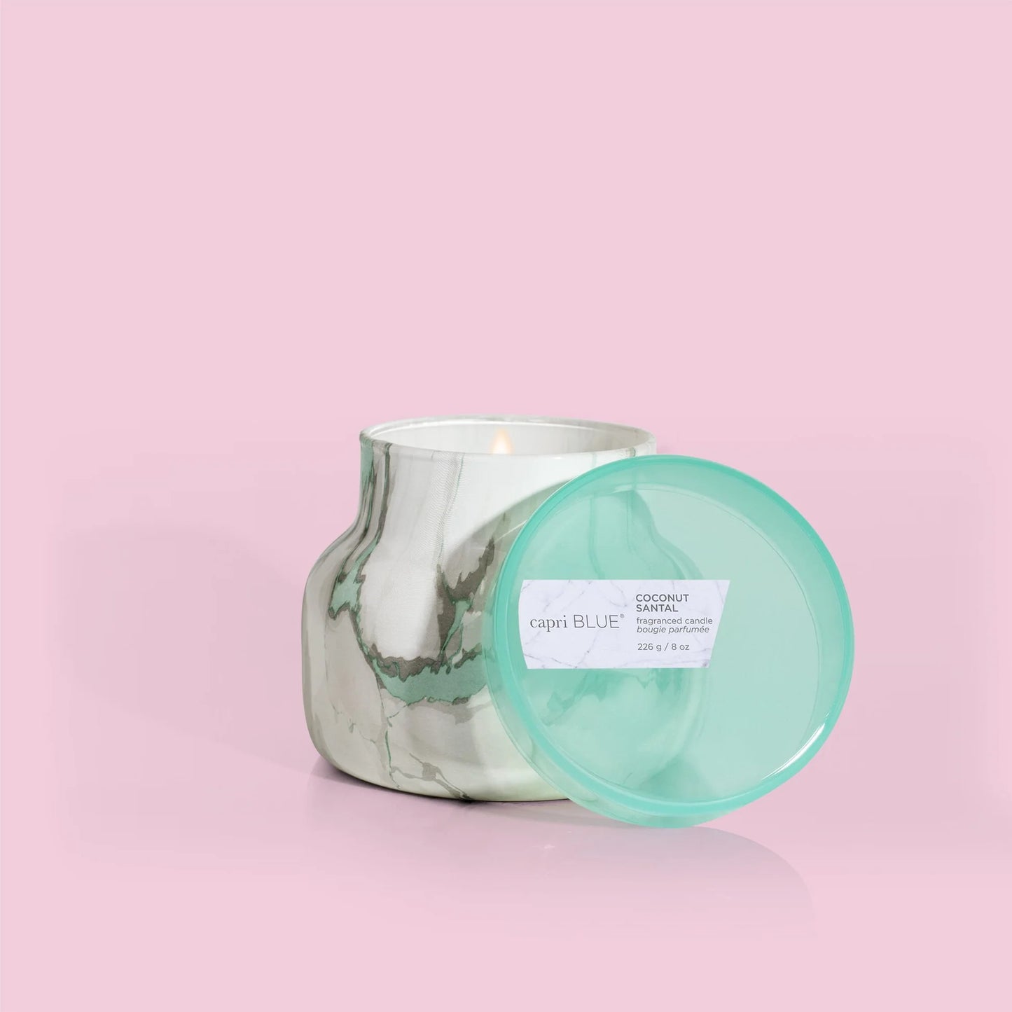 Capri Blue | Coconut Santal Modern Marble Candle | 8oz