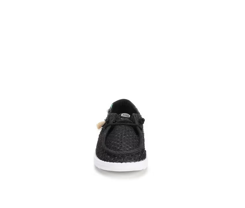 Hey Dudes Wendy Perf Canvas | Black