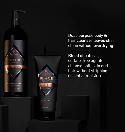 Jack Black | Black Reserve™ Body & Hair Cleanser | All Sizes