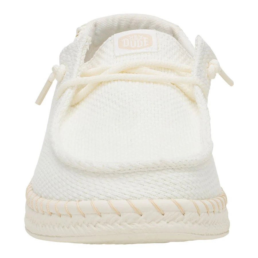 Hey Dudes Wendy Espadrille Woven | White