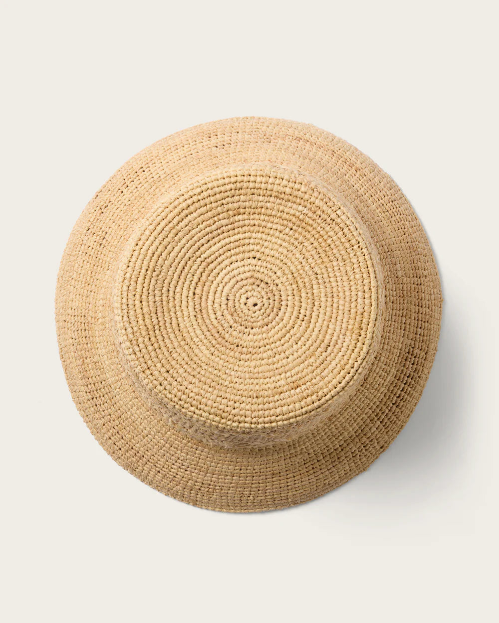 Hemlock Hats Olivia Straw Bucket Hat | Natural
