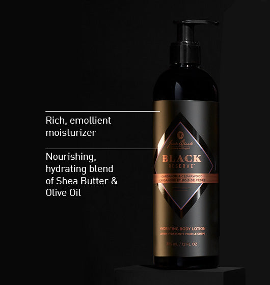 Jack Black | Black Reserve™ Hydrating Body Lotion | All Sizes