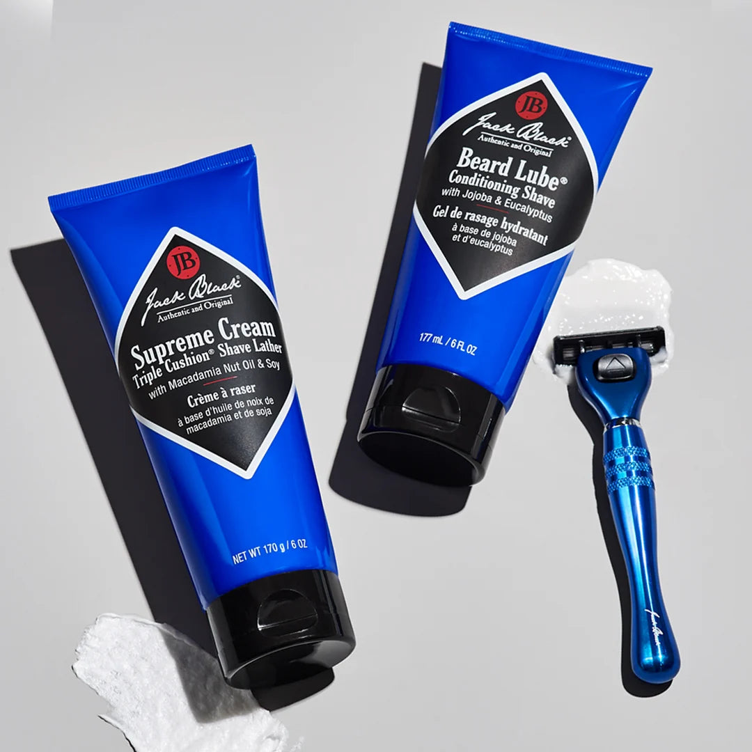 Jack Black | Supreme Cream Triple Cushion® Shave Lather | All Sizes