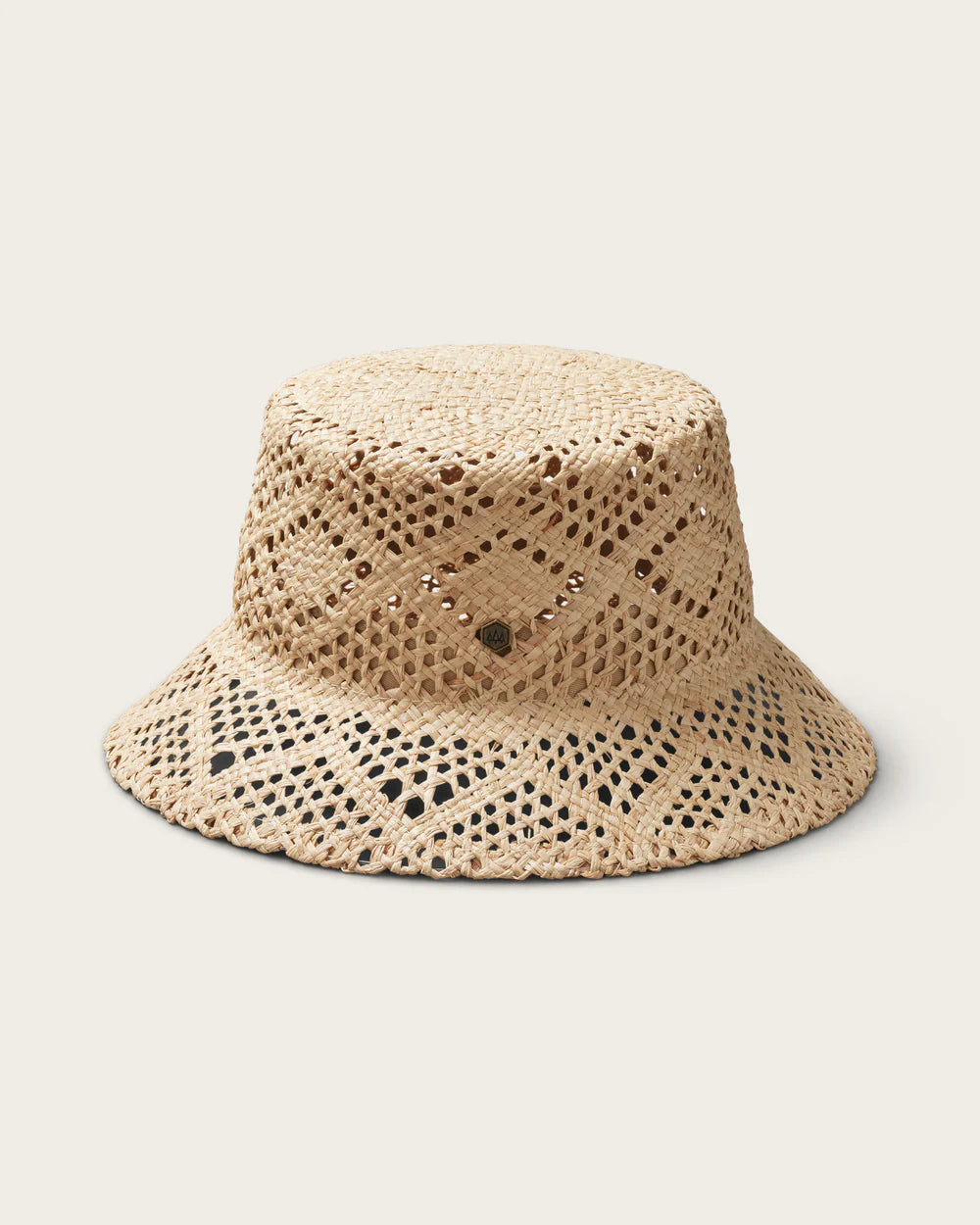 Hemlock Hats Sofia Straw Bucket Hat | Natural