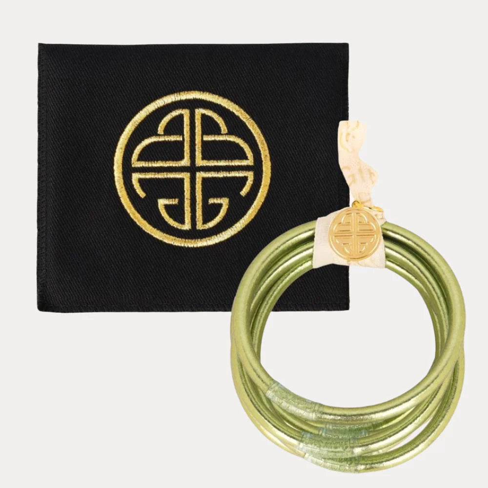 BuDhaGirl | Set of 6 All Weather Bangles | Limon