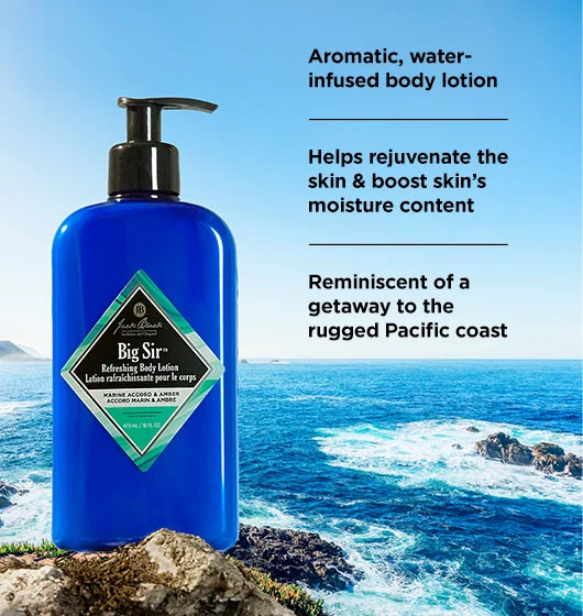 Jack Black | Big Sir™ Refreshing Body Lotion | All Sizes