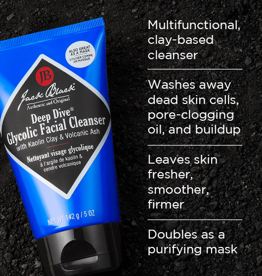 Jack Black | Deep Dive® Glycolic Facial Cleanser | All Sizes
