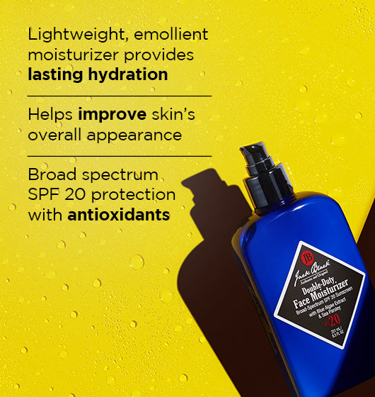 Jack Black | Double-Duty Face Moisturizer SPF 20 | All Sizes