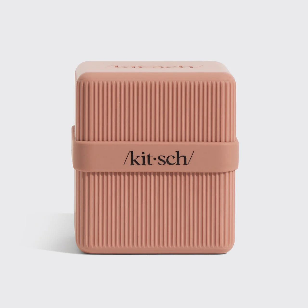 Kitsch | 2-Compartment Travel Case | Terracotta