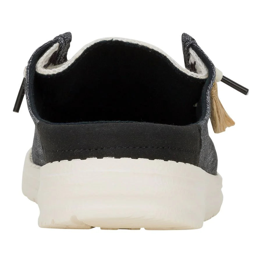 Hey Dudes Wendy Slip Cottage Crochet | Black/Multi