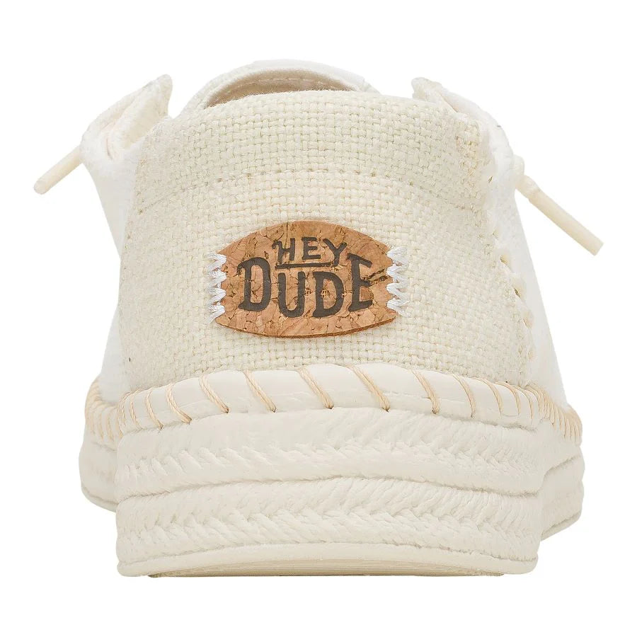Hey Dudes Wendy Espadrille Woven | White