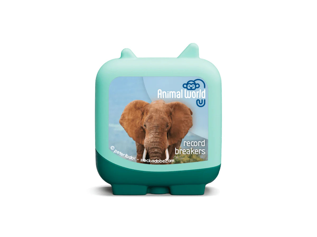 tonies® | Animal World Record Breakers Clever Tonies - 4 Pack | Learn/Discover Set