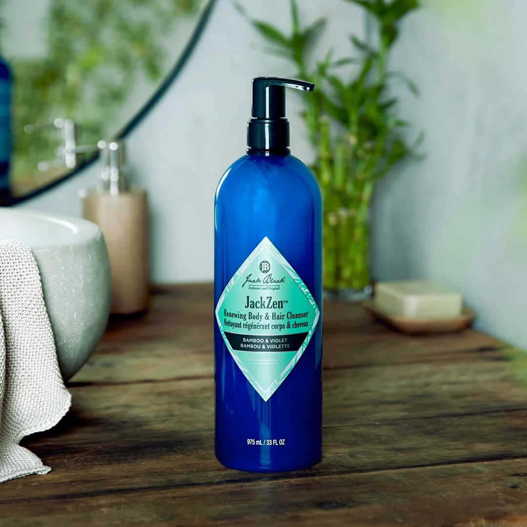 Jack Black | JackZen™ Renewing Body & Hair Cleanser | All Sizes