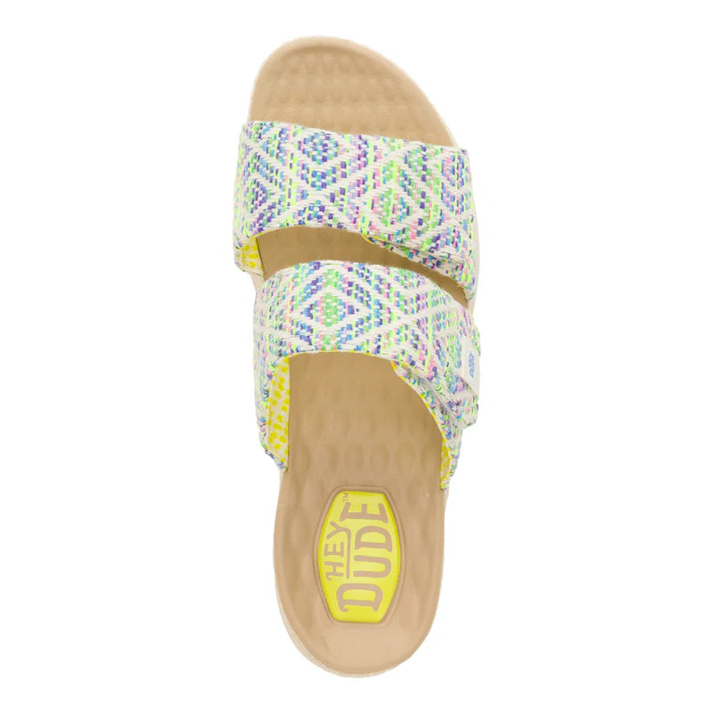 Hey Dudes Delray Slide Surf Baja | Blue/Multi