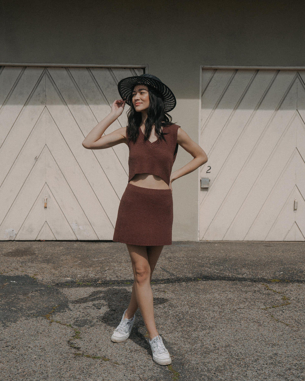 Hemlock Hats Waverly Boater Straw Hat | Onyx