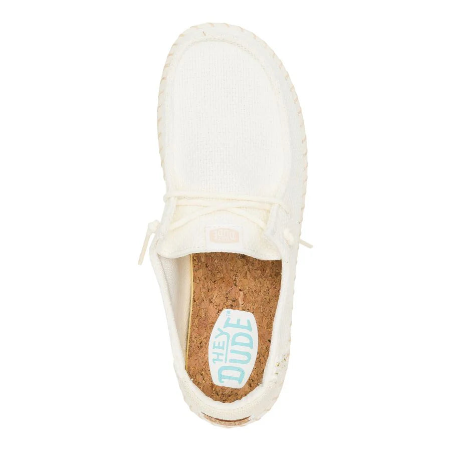 Hey Dudes Wendy Espadrille Woven | White