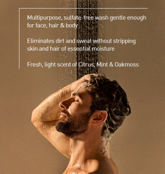 Jack Black | All-Over Wash for Face, Hair & Body | All Sizes