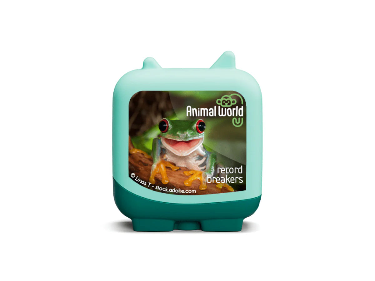 tonies® | Animal World Record Breakers Clever Tonies - 4 Pack | Learn/Discover Set