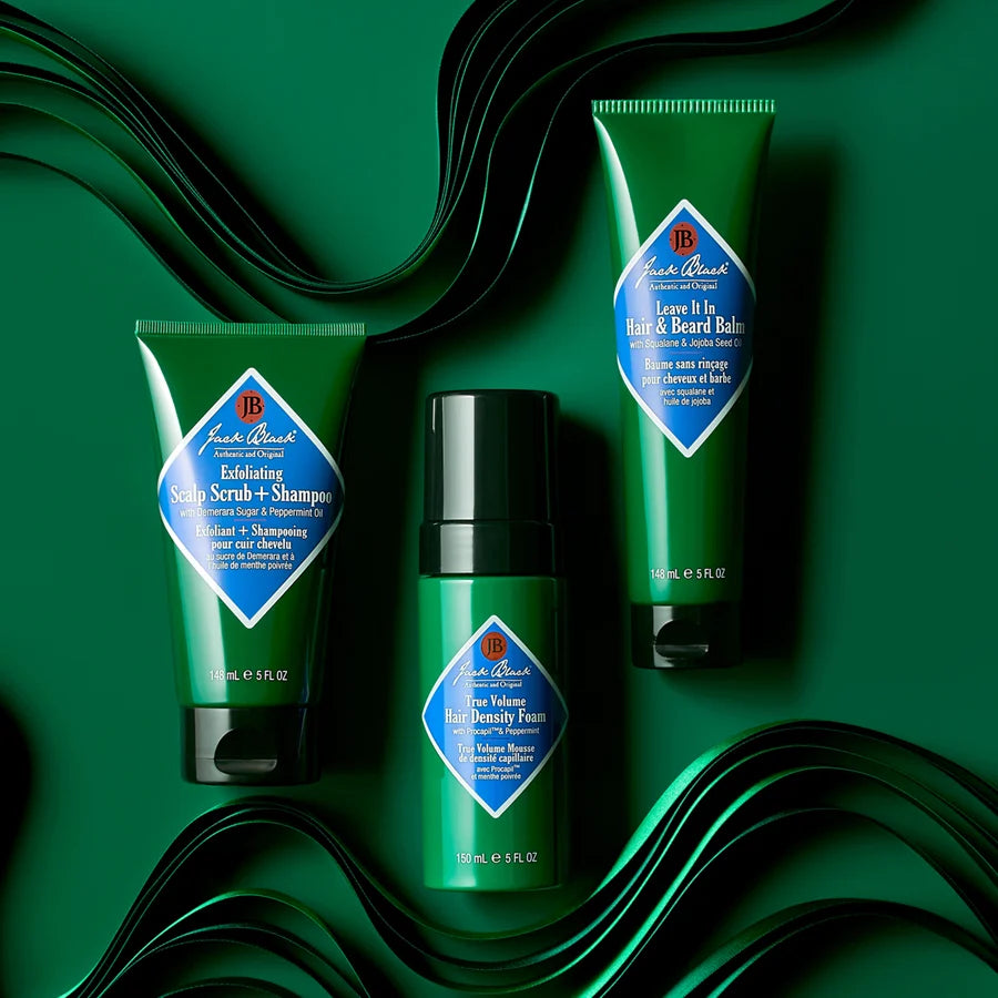 Jack Black | Exfoliating Scalp Scrub + Shampoo | 5oz Tube