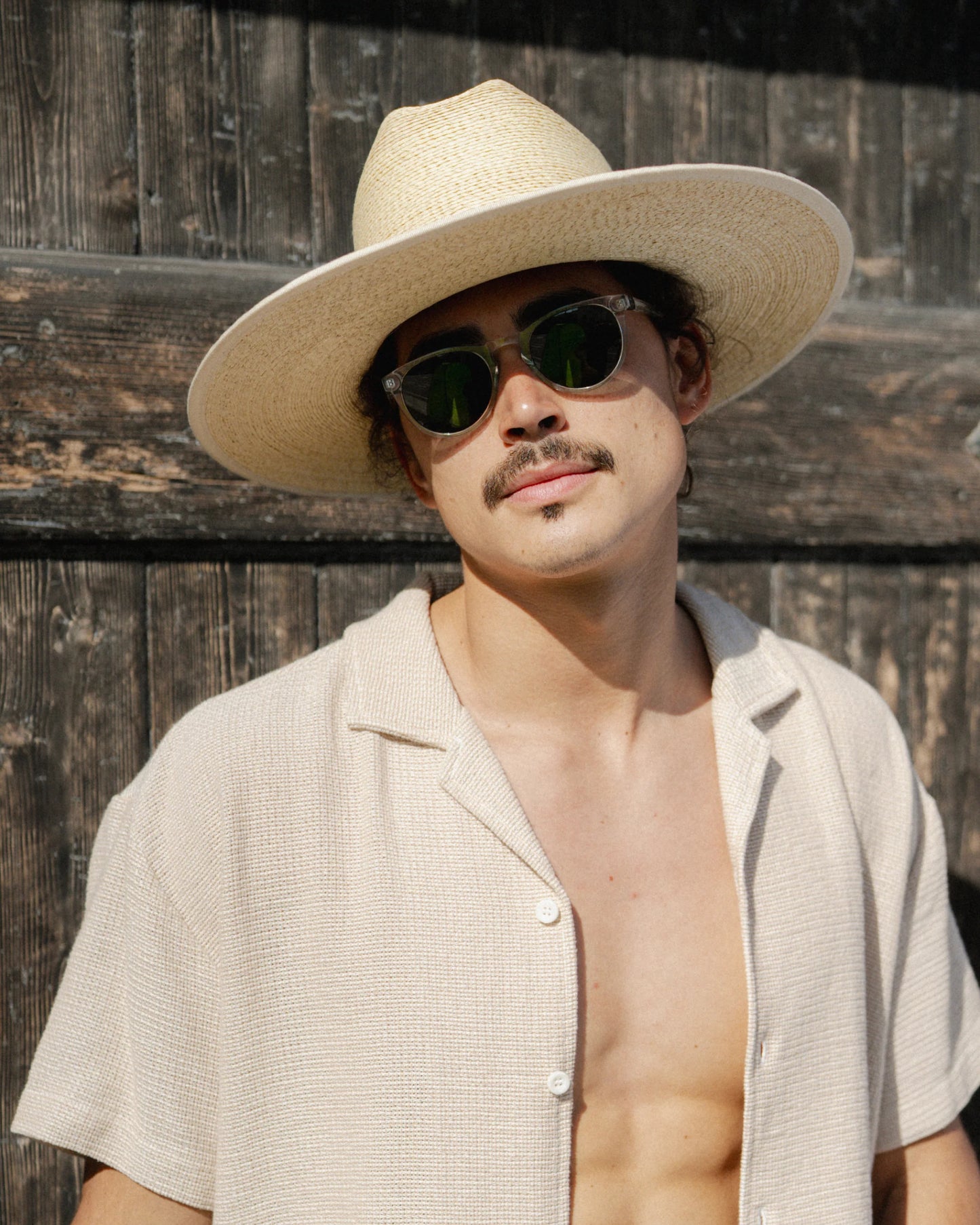 Hemlock Hats Toluca Rancher Straw Hat | Sand