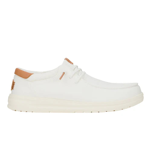 Hey Dudes Paul Canvas | White
