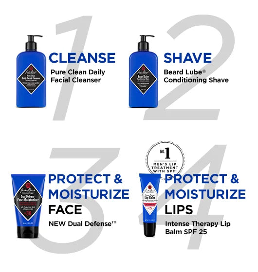 Jack Black | Pure Clean Daily Facial Cleanser | All Sizes
