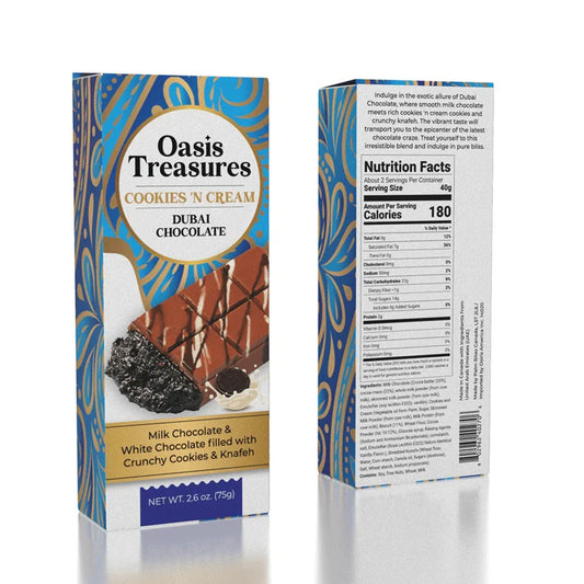 Dubai Chocolate Bars - Multiple Flavors