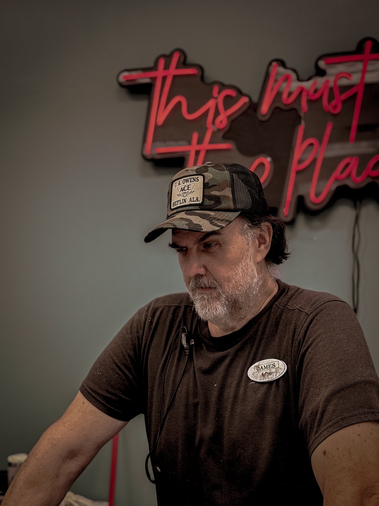 Ace Hardware Hat - Ace Vintage Threads Baseball Cap Camo One Size Fits All