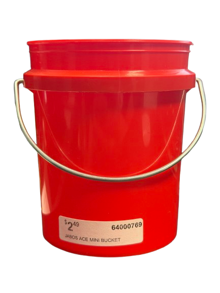 Jabo's Ace | Red Mini Bucket