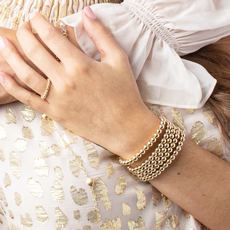 enewton | classic gold 5mm bead bracelet | all sizes