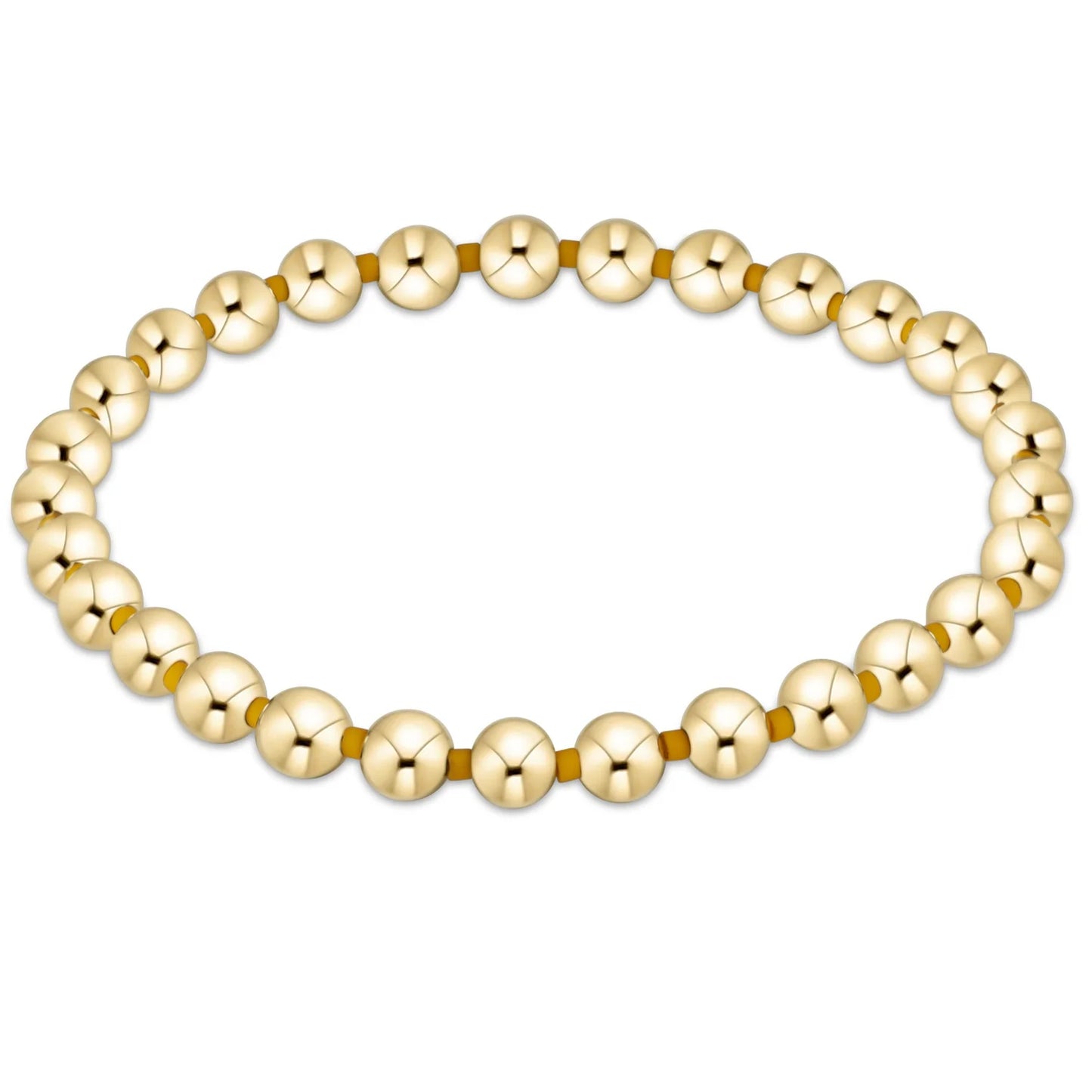 enewton | gameday hope grateful 5mm bead bracelet | golden yellow