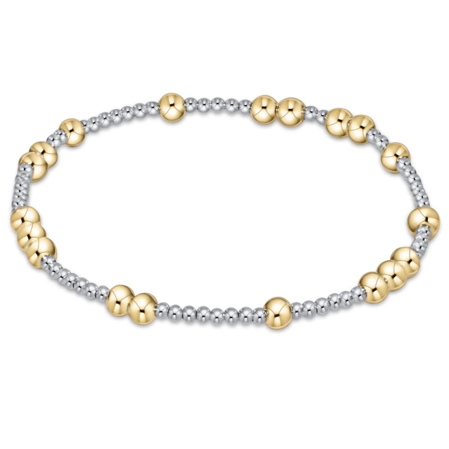 enewton | hope unwritten 4mm bracelet | mixed metal