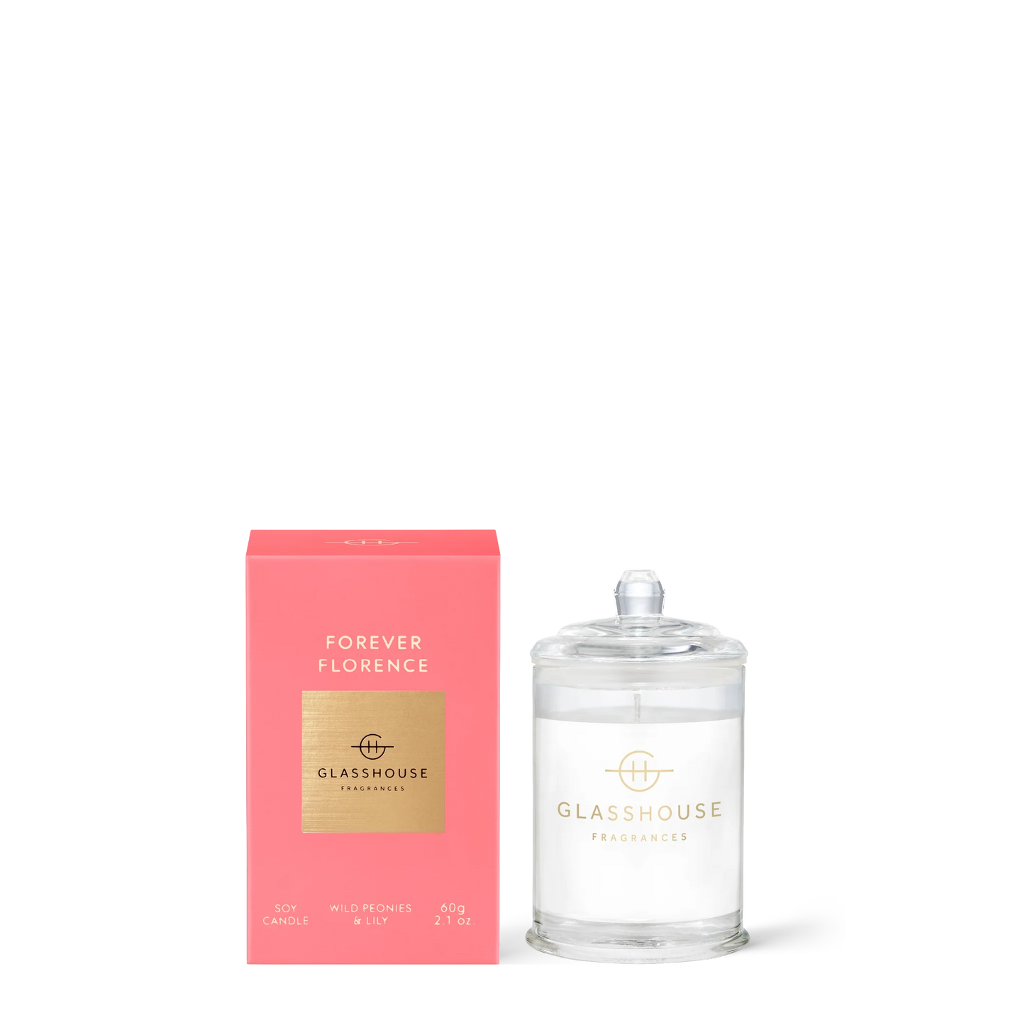 Glasshouse Fragrances Forever Florence Candle