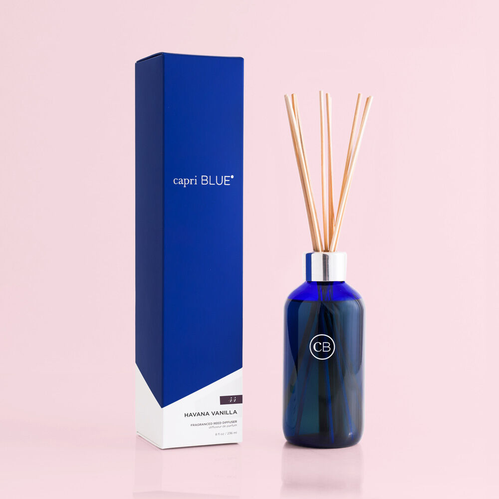 Capri Blue Havana Vanilla Signature Reed Diffuser, 8 fl oz