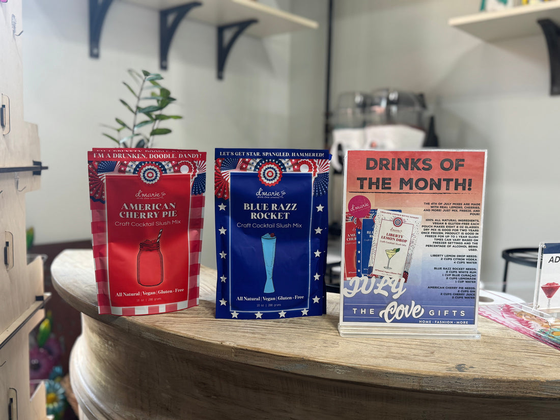Have you tried our Drinks of the Month Yet? 🌟💙❤️