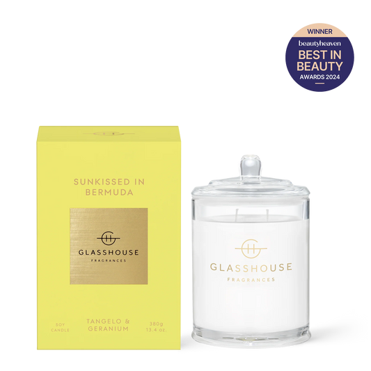 Glasshouse Fragrances | Sun-Kissed In Bermuda | Candle
