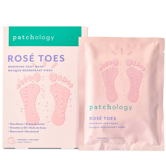 Patchology | Rose Toes Renewing Foot Mask | 1 Set