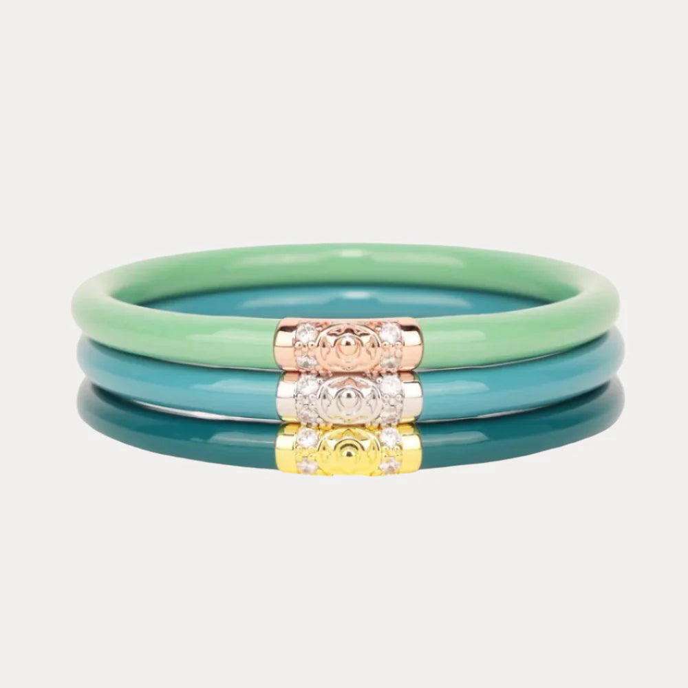 BuDhaGirl | Three Kings Bangle Stack | Fjord